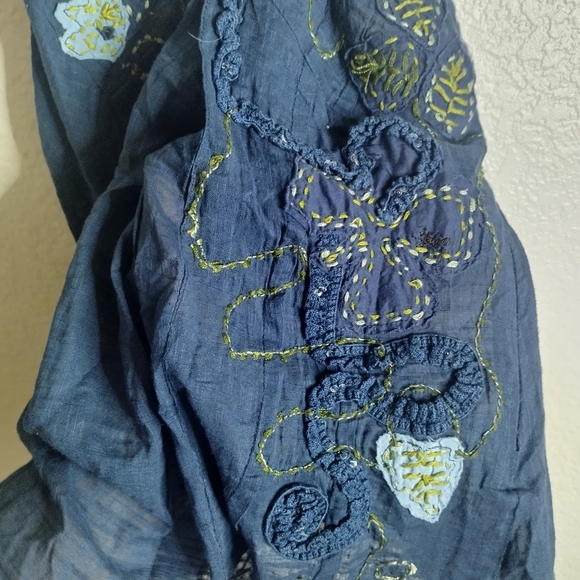 Miss sixty Y2K silk embroidered cami Top Sz S - Picture 3 of 7